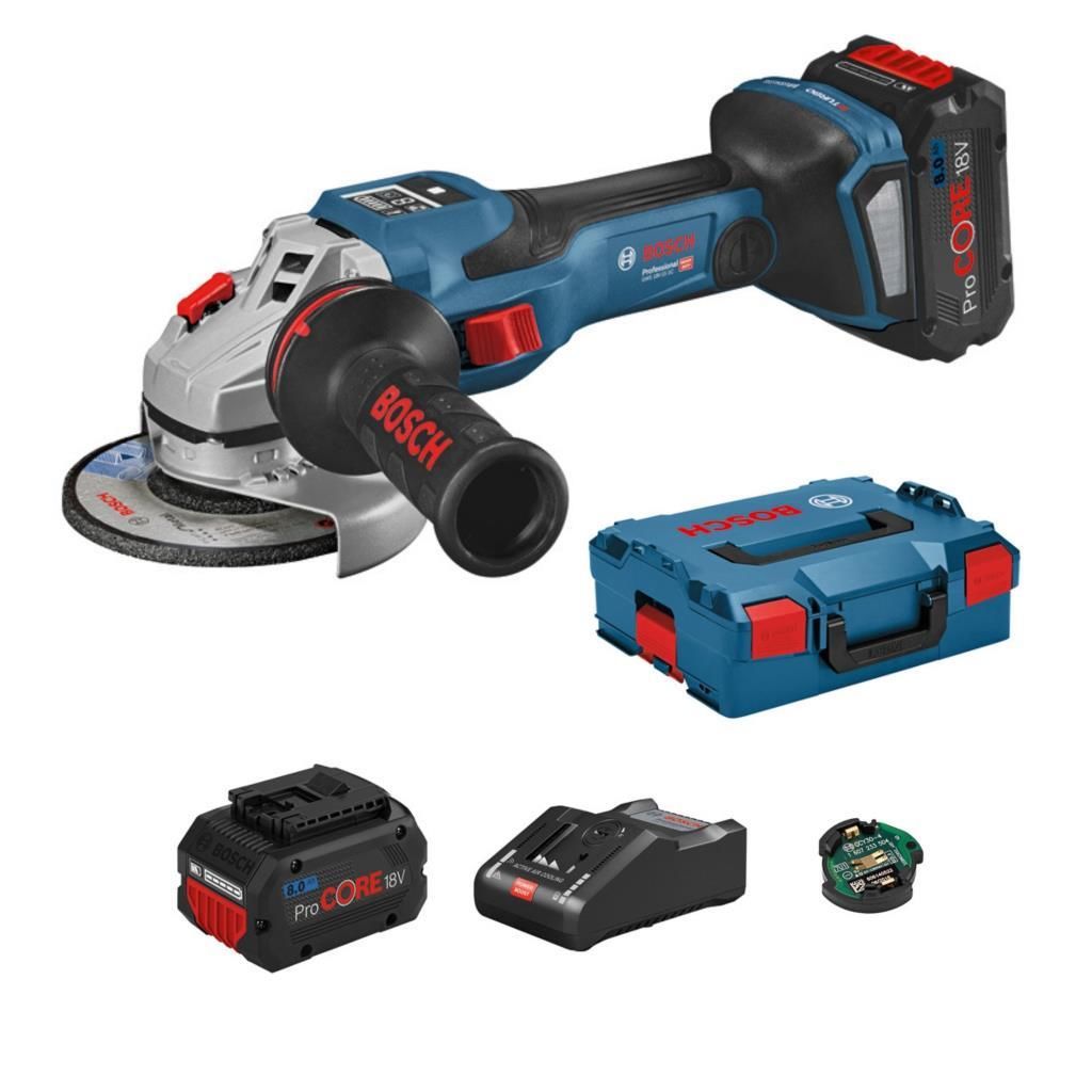 Bosch Gws 18v 15 Sc Akülü Taşlama 2x8 Amper Biturbo