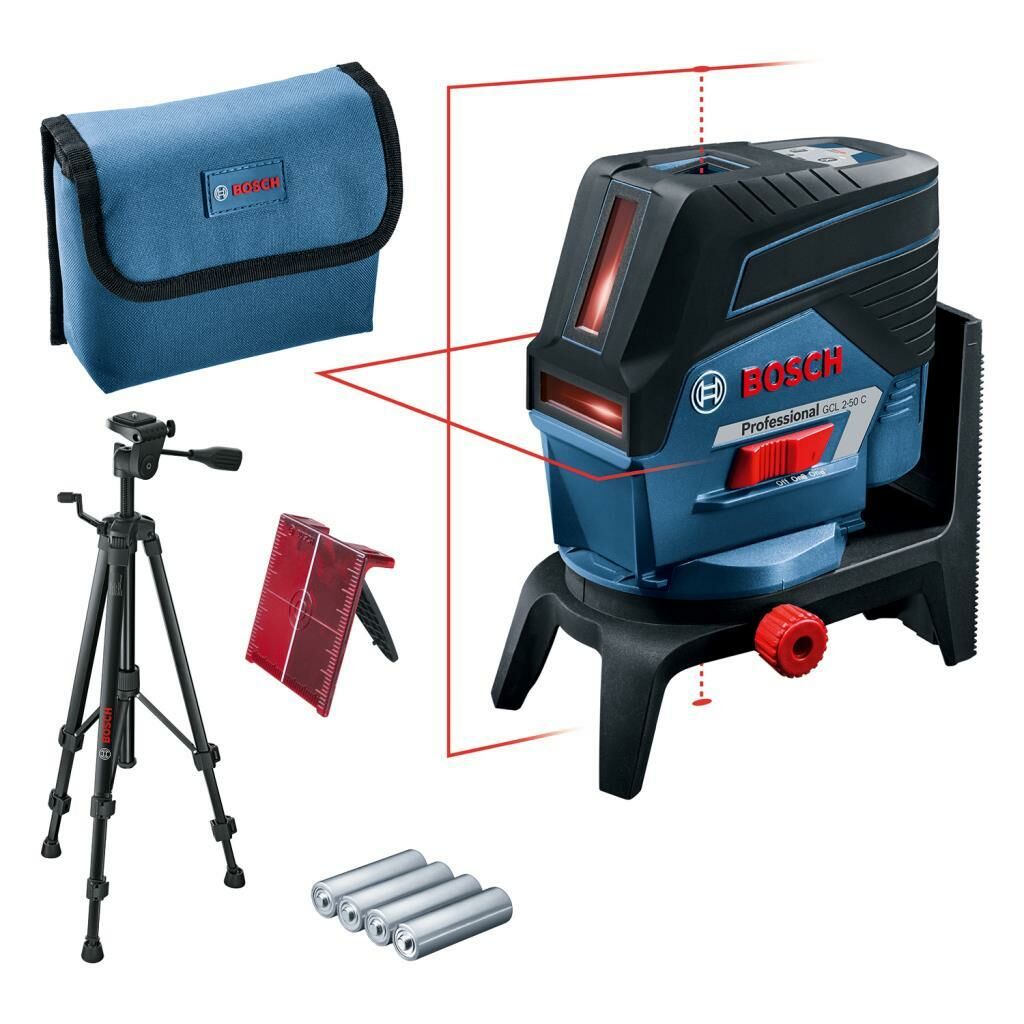Bosch GCL 2-50 C Çizgi Lazeri + RM2 + BT150 0601066G02