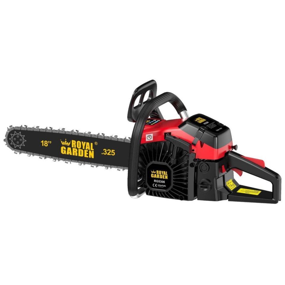 Royal Garden RG5300 Benzinli Ağaç Kesme Motoru 45 cm 3 Hp