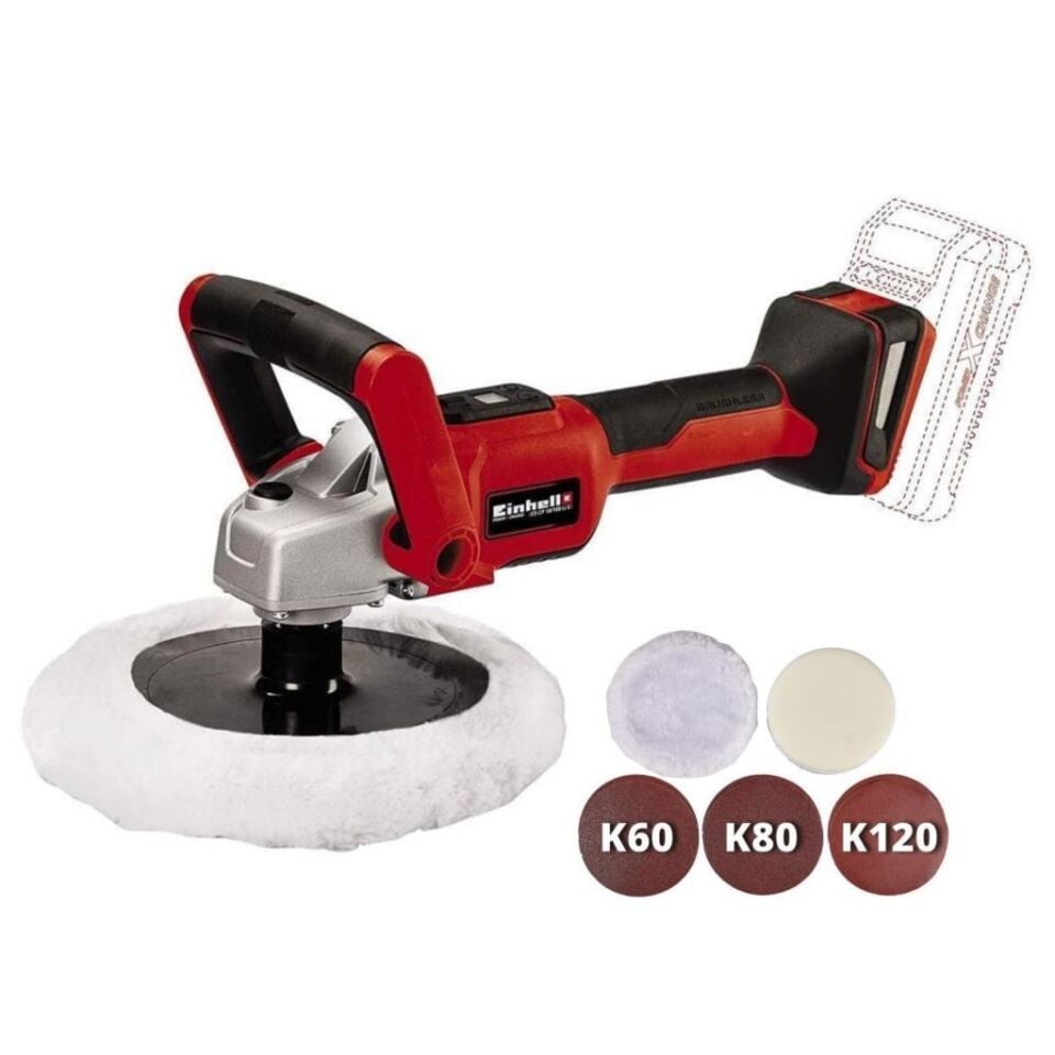 Einhell Ce Cp 18 180 Akülü Polisaj ve Zımpara Makinesi Akü Hariç