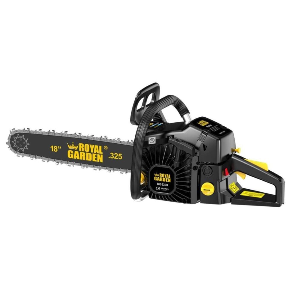 Royal Garden RG5300S Benzinli Ağaç Kesme Motoru 45 cm 3 Hp