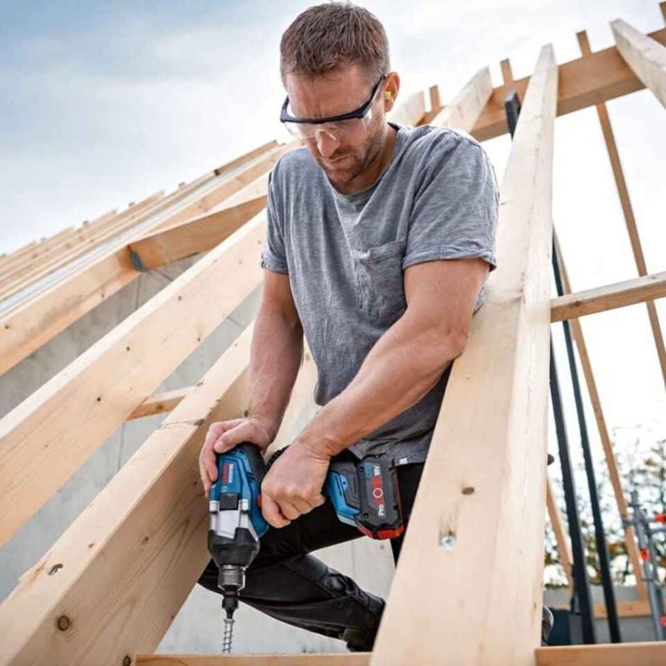 Bosch Gds 18v 1000 Akülü Darbeli Somun Sıkma Makinesi (Akü Hariç) 06019J8300