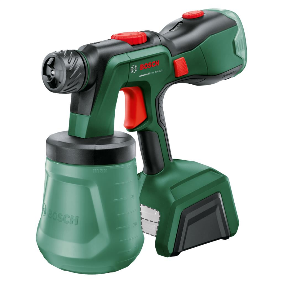 Bosch AdvancedSpray 18V-500 Akülü Boya Tabancası 1x4A 0603208201