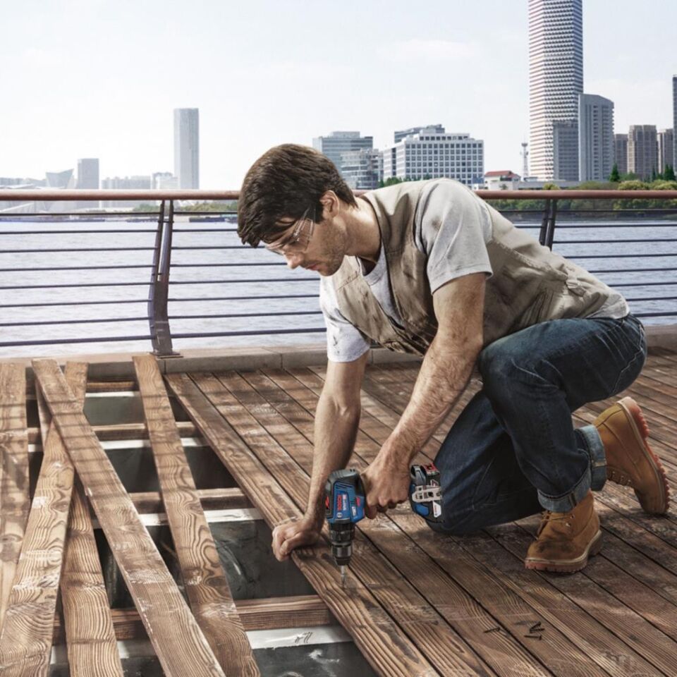 Bosch GSB 18v 50 Kömürsüz Akülü Darbeli Matkap 2x2Ah 06019H5100