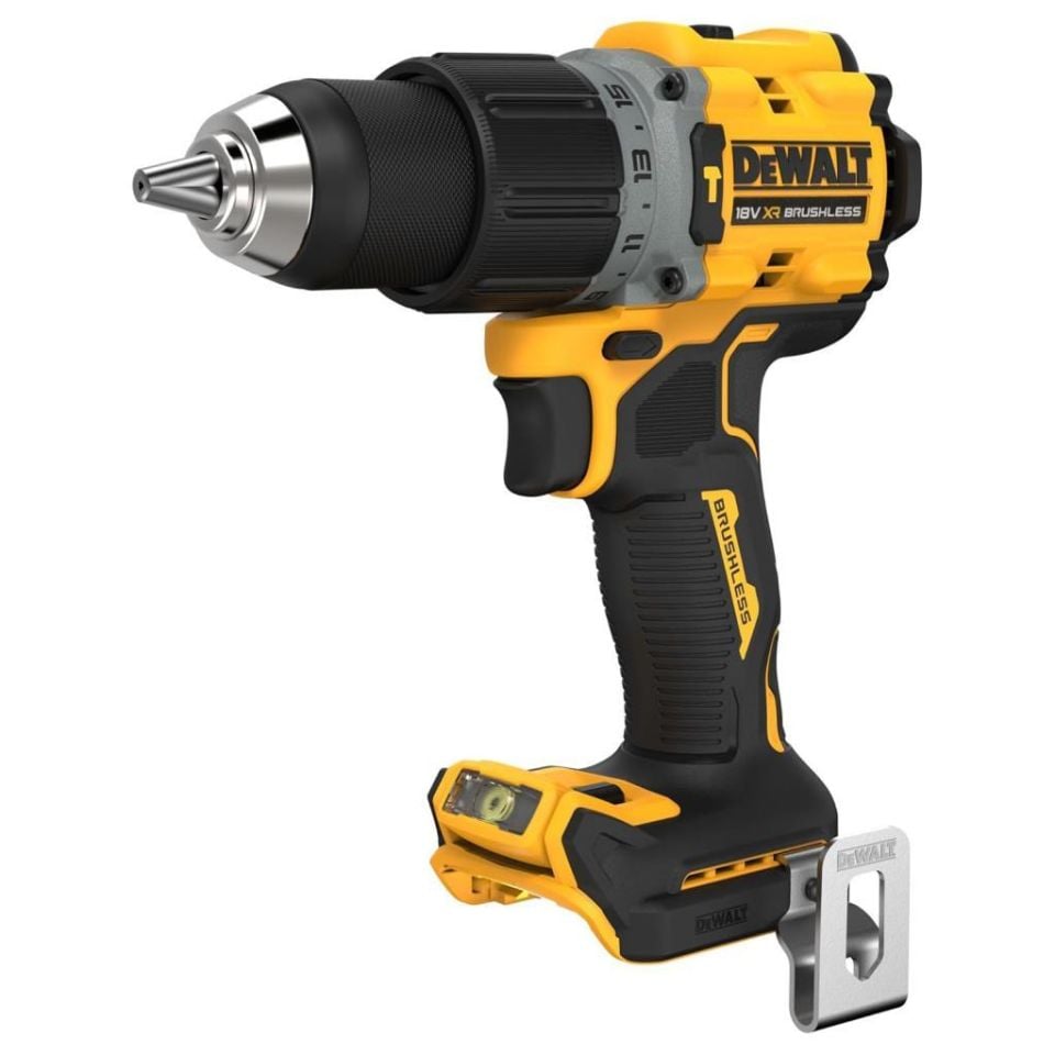 Dewalt Kömürsüz Akülü Darbeli Matkap 90Nm (Akü Hariç) DCD805NT-XJ