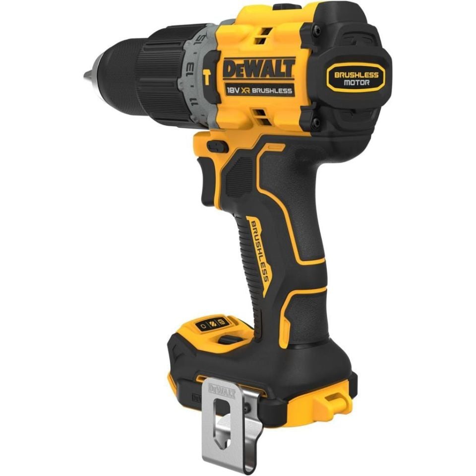 Dewalt Kömürsüz Akülü Darbeli Matkap 90Nm (Akü Hariç) DCD805NT-XJ