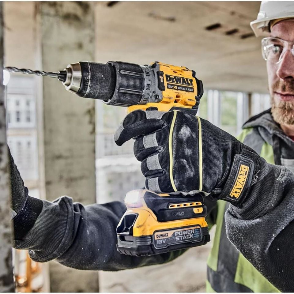 Dewalt Kömürsüz Akülü Darbeli Matkap 90Nm (Akü Hariç) DCD805NT-XJ