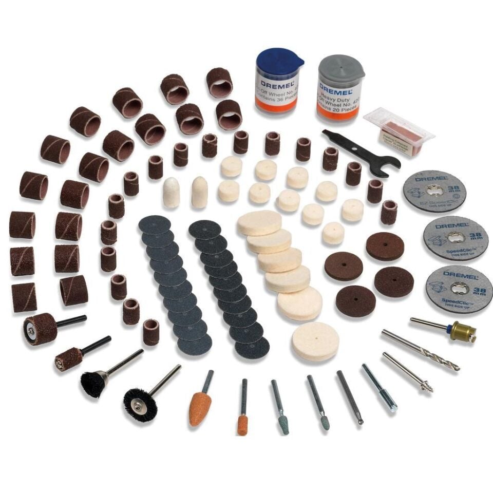 Dremel 724 Çok Amaçlı Aksesuar Seti 150 Parça 2615S724JA