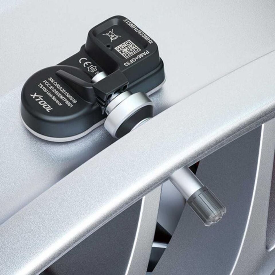 XTool TS100M Çift Frekanslı Metal Versiyon Programlanabilir Lastik Basıncı İzleme Sistemi Sensörü