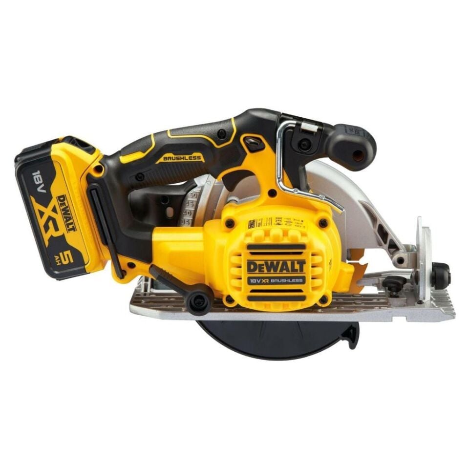 Dewalt DCS565P2 Kömürsüz Çift Akülü Daire Testere 2x5 Amper
