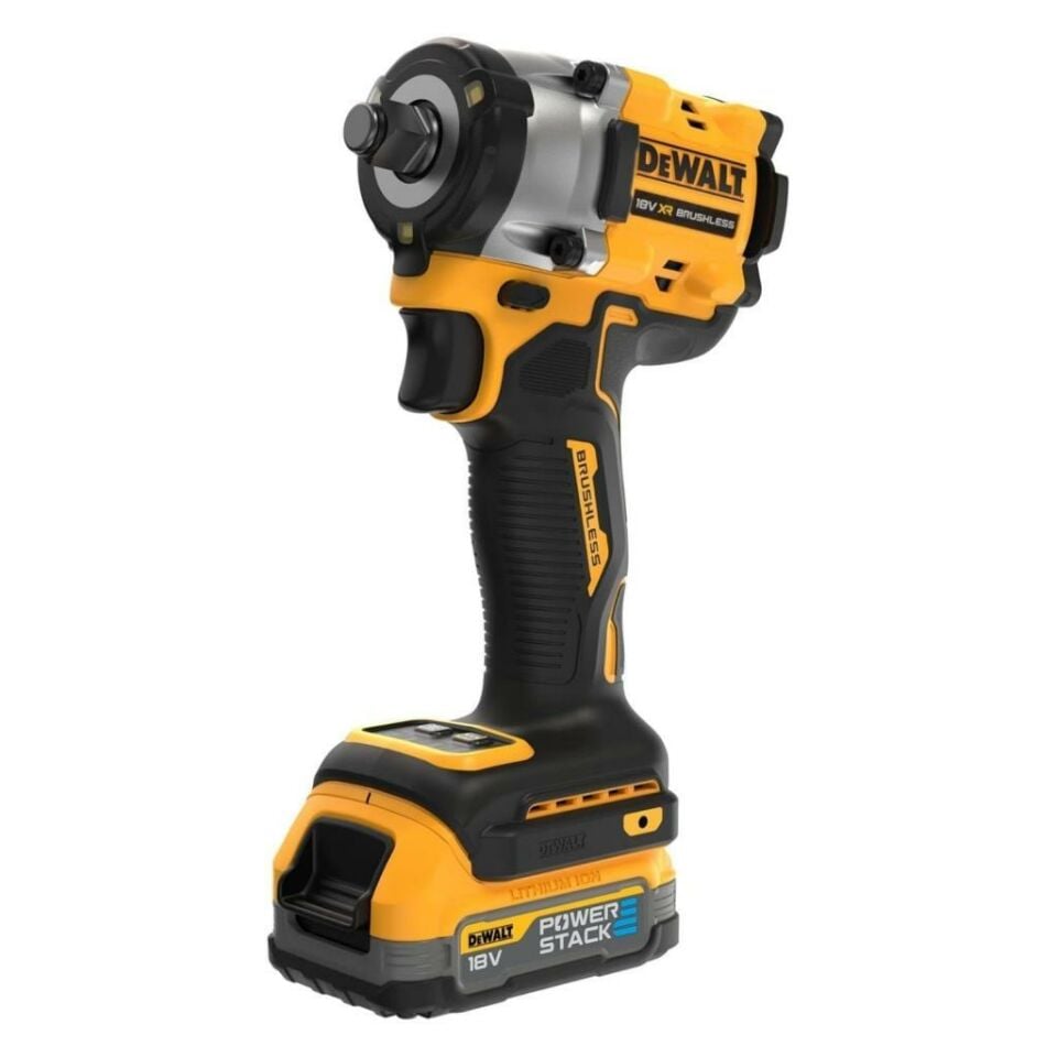 Dewalt POWERSTACK Kömürsüz Akülü Somun Sıkma 610Nm DCF921E2T-QW 2x1.7 Ah