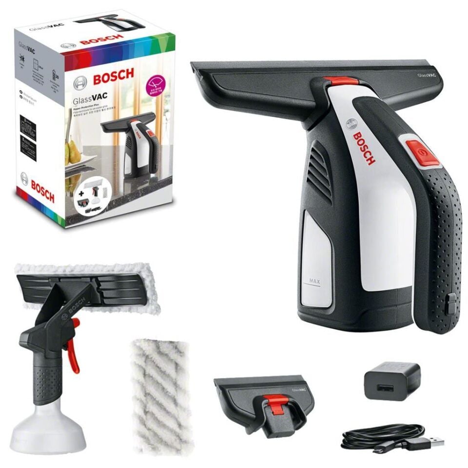 Bosch GlassVac Akülü Cam Silme Makinesi 06008B7000