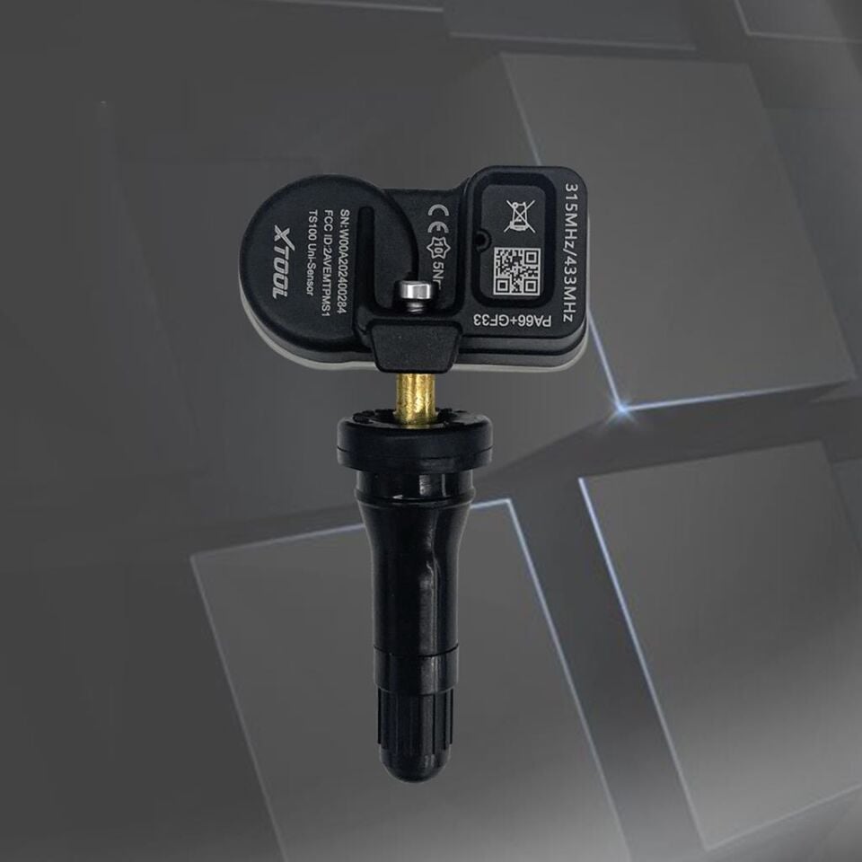 XTool TS100R Çift Frekanslı Kauçuk Versiyon Programlanabilir Lastik Basıncı İzleme Sistemi Sensörü