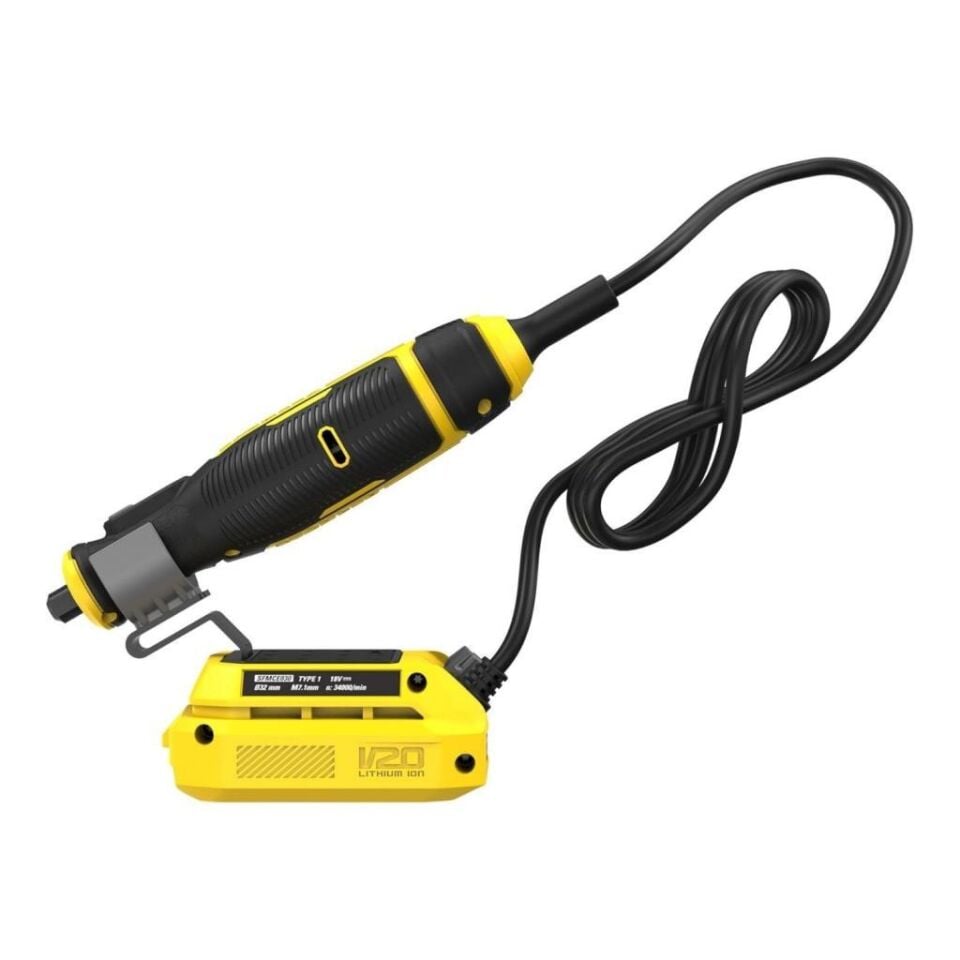 Stanley Akülü Mini Taşlama ve Gravür El Motoru (Akü Hariç) SFMCE030B-XJ