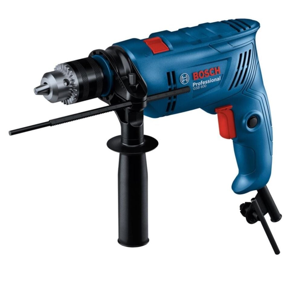 Bosch Gsb 600 Darbeli Matkap + 100 Parça Aksesuar 06011A0321