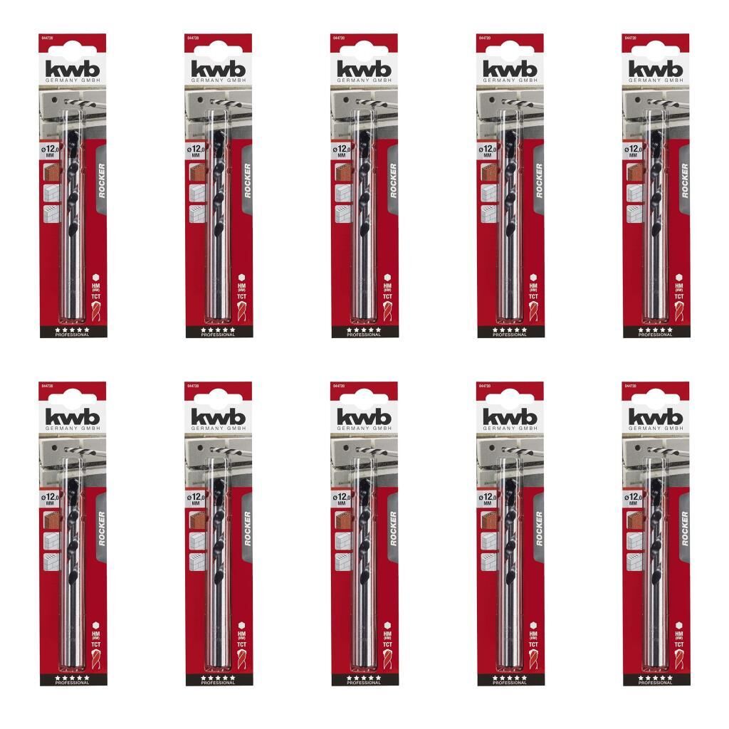 Kwb Rocker Beton Matkap Uç 12 mm x 10 Adet 49044720