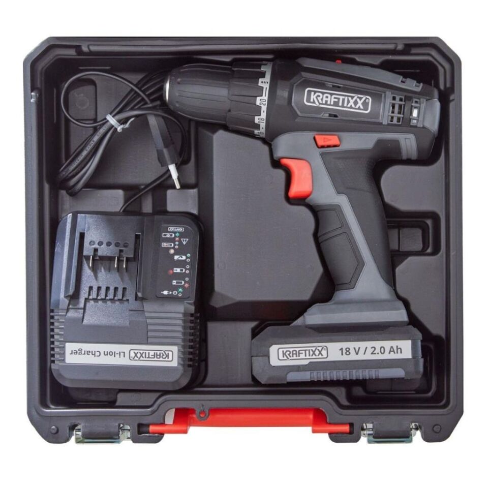 Kraftixx by Einhell KX-AS 18 Li Kit Akülü Darbesiz Vidalama Matkap 1x2 Amper 4514000