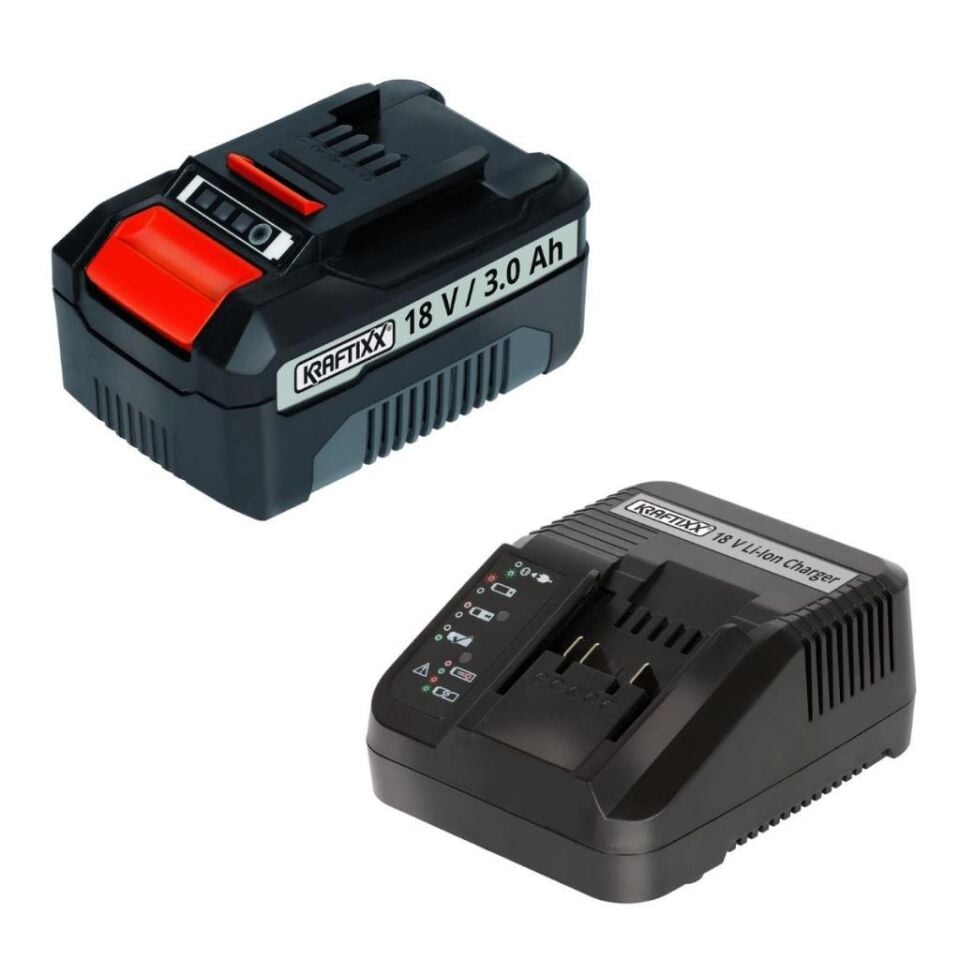 Kraftixx by Einhell 18V 3,0 Ah Starter Kit Einhell Uyumlu Akü Başlangıç Seti
