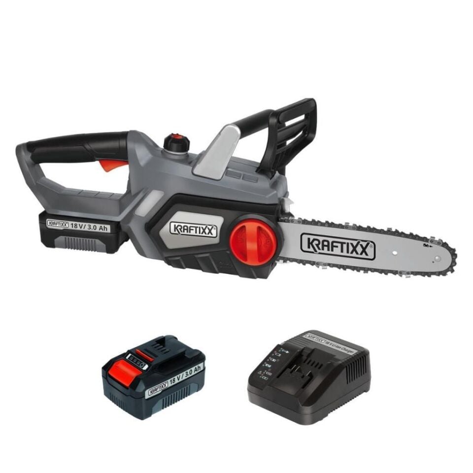 Kraftixx by Einhell KX‑AKS 1825 Li Akülü Ağaç Kesme Kiti 2x3 Amper 4514060 S2
