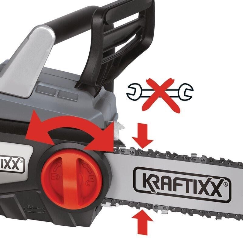 Kraftixx by Einhell Akülü Ağaç Kesme ve Tilki Kuyruğu Set 2x3 Amper