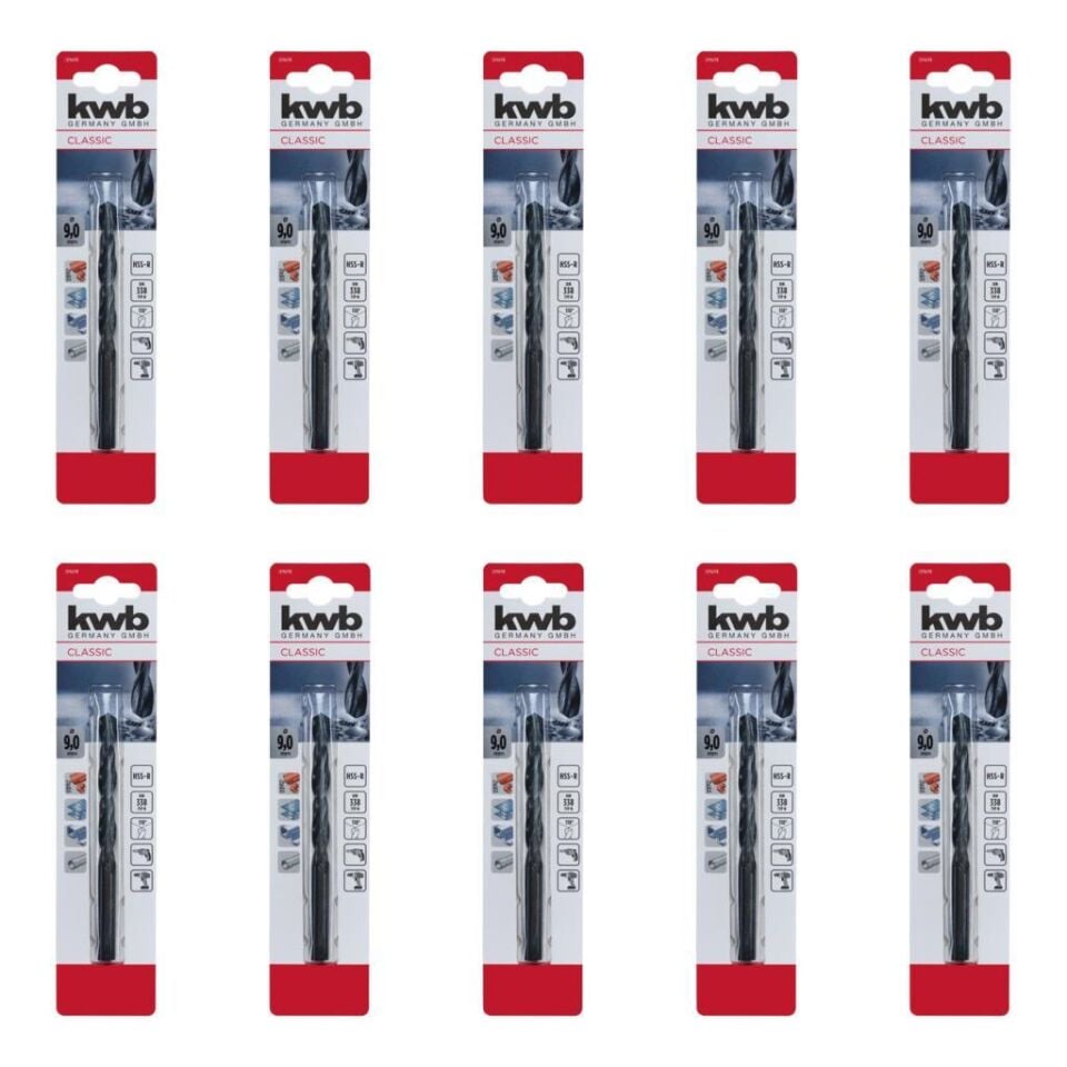 Kwb HSS Metal Matkap Ucu 3,5 mm x 10 Adet 49209635