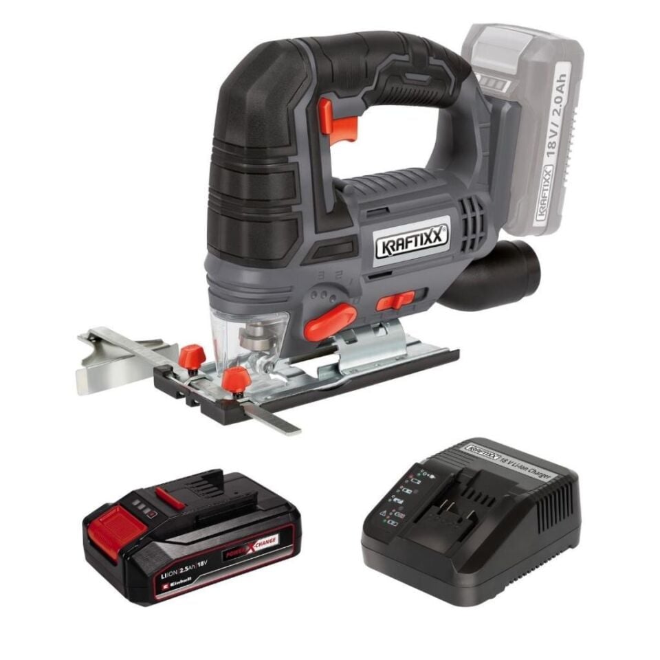 Kraftixx by Einhell KX-SS 18 Li Akülü Dekupaj Testere 1x2,5 A 4514025 S1