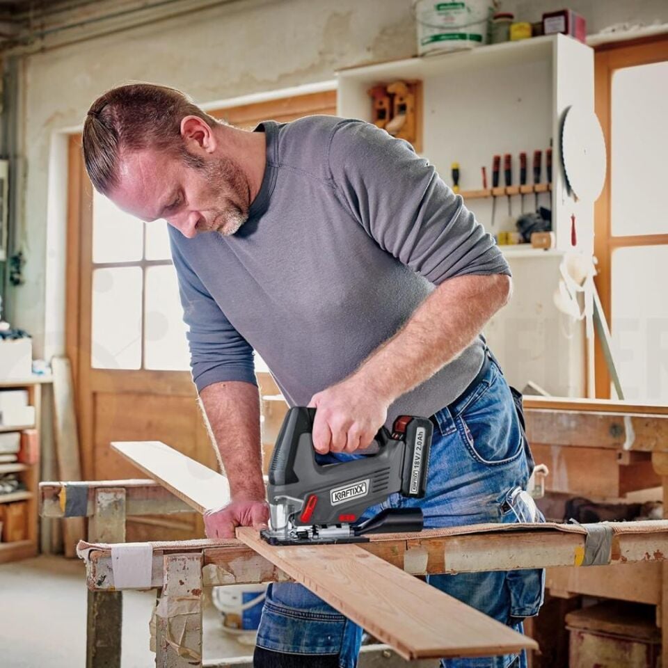 Kraftixx by Einhell KX-SS 18 Li Akülü Dekupaj Testere 1x2,5 A 4514025 S1