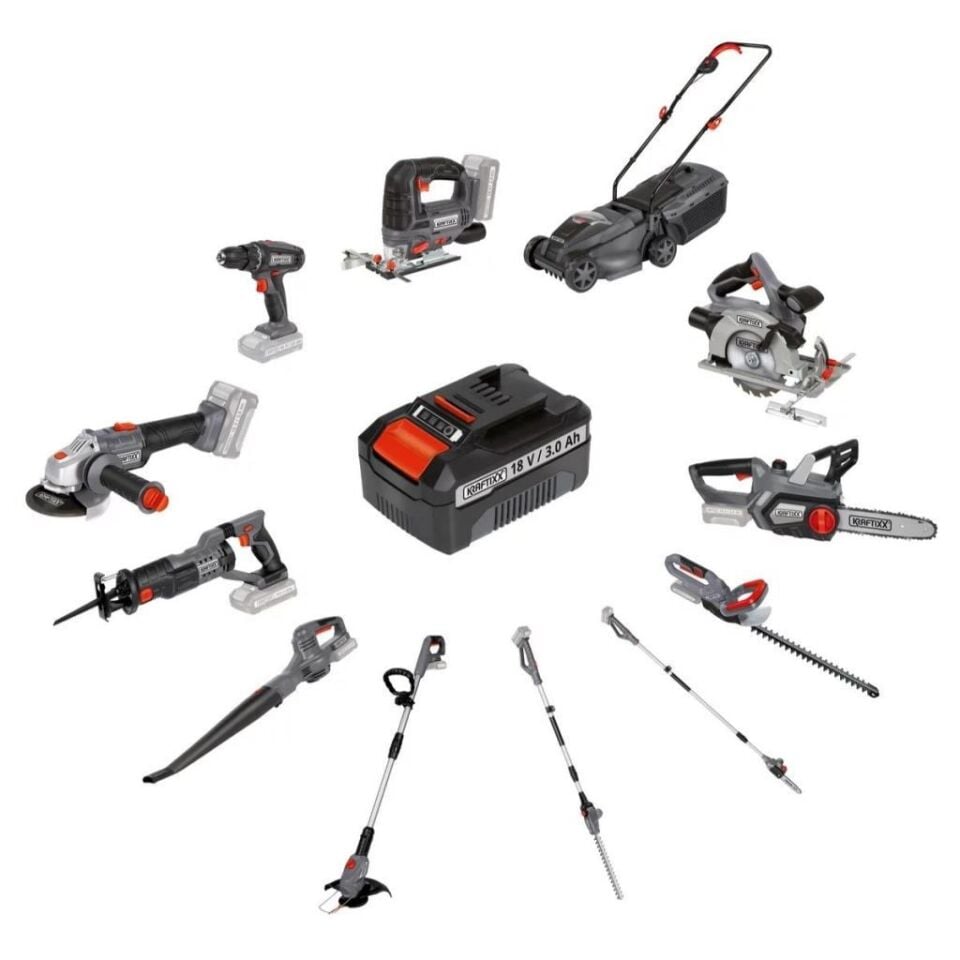 Kraftixx by Einhell KX-WS 18 Li Akülü Avuç Taşlama 1X2.5 Amper 4514008 S1