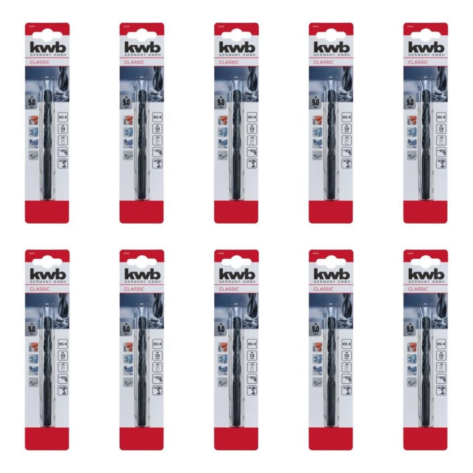 Kwb HSS Metal Matkap Ucu 6 mm x 10 Adet 49209660