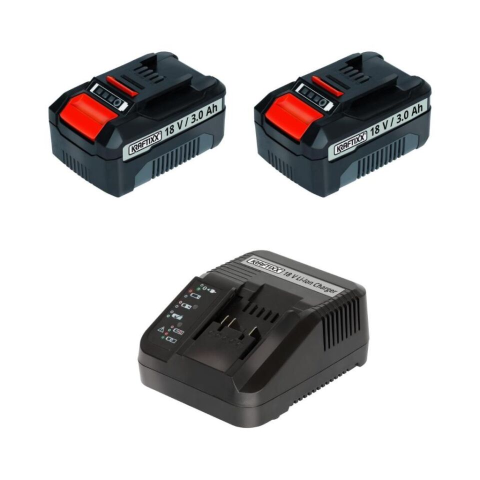 Kraftixx by Einhell Akü Başlangıç Seti 2x3 Amper
