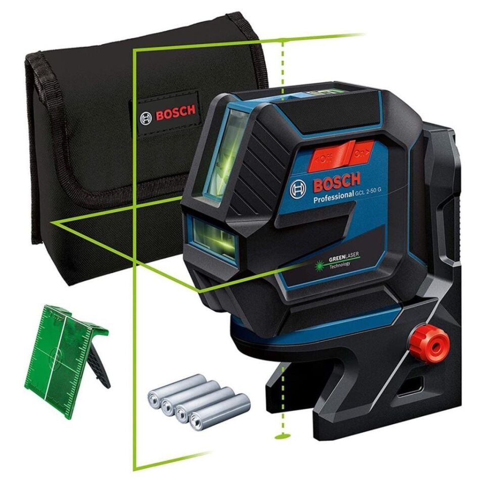 Bosch Profesyonel GCL 2-50 G + RM 10 Lazerli Hizalama 0601066M00 TEŞHİR