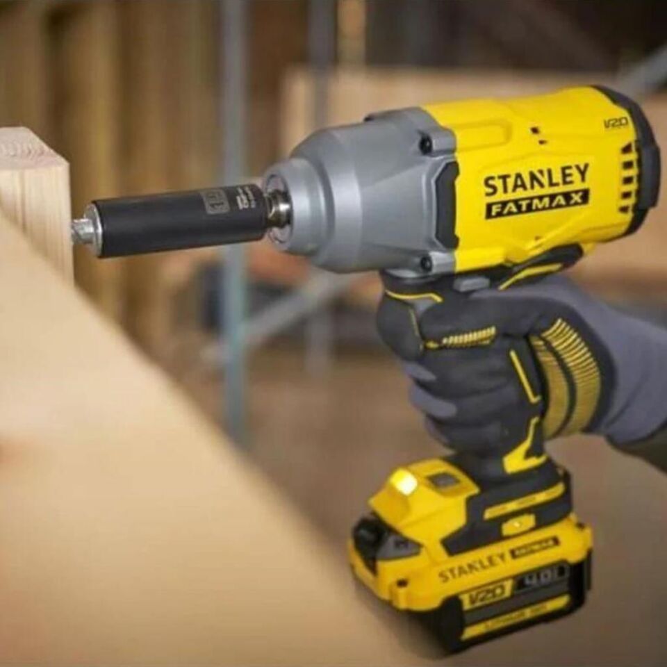 Stanley Fatmax Kömürsüz Akülü Somun Sıkma 1/2 950 Nm (Aküsüz) SFMCF940B-XJ TEŞHİR