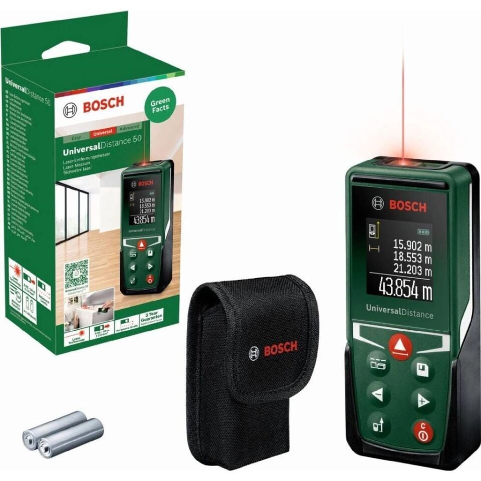 Bosch UniversalDistance 50 Lazermetre 50 Metre 0603672801 TEŞHİR