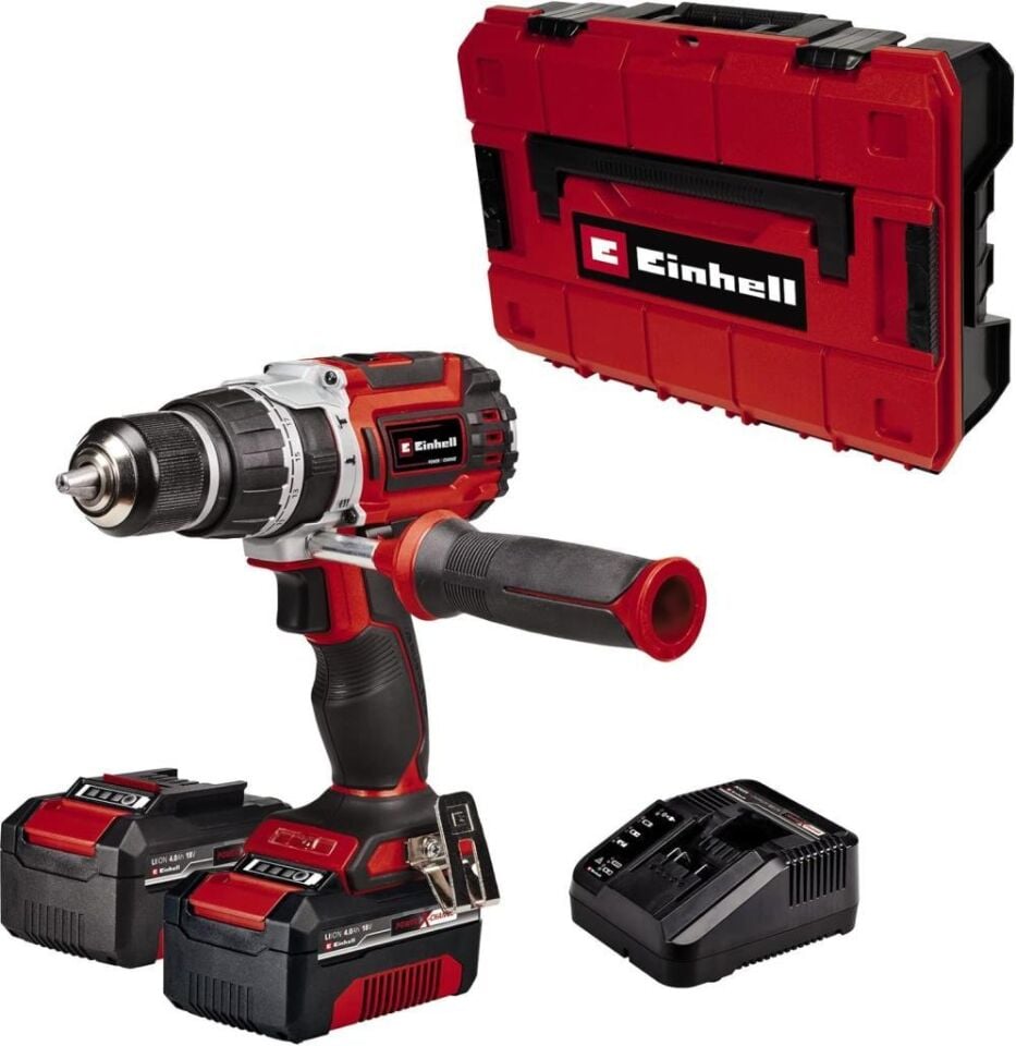 Einhell TP-CD 18/60 Li-i BL 2x4Ah Akülü Darbeli Vidalama (Çantalı Set) 4514208