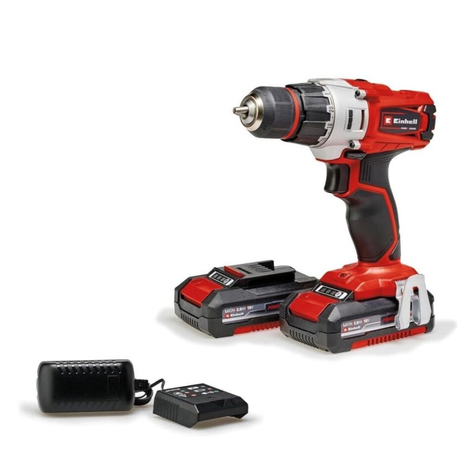 Einhell TE-CD 18/2 Li Akülü Darbesiz Vidalama Matkap 2x2Ah 4514231
