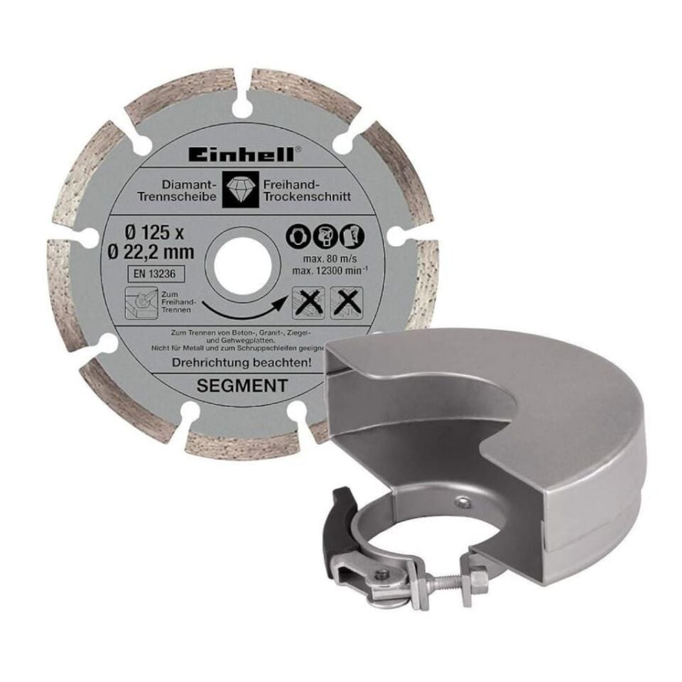 Einhell TE-AG 125/750 Kit Avuç Taşlama (Elmas Kesme Diski Dahil) 4430885