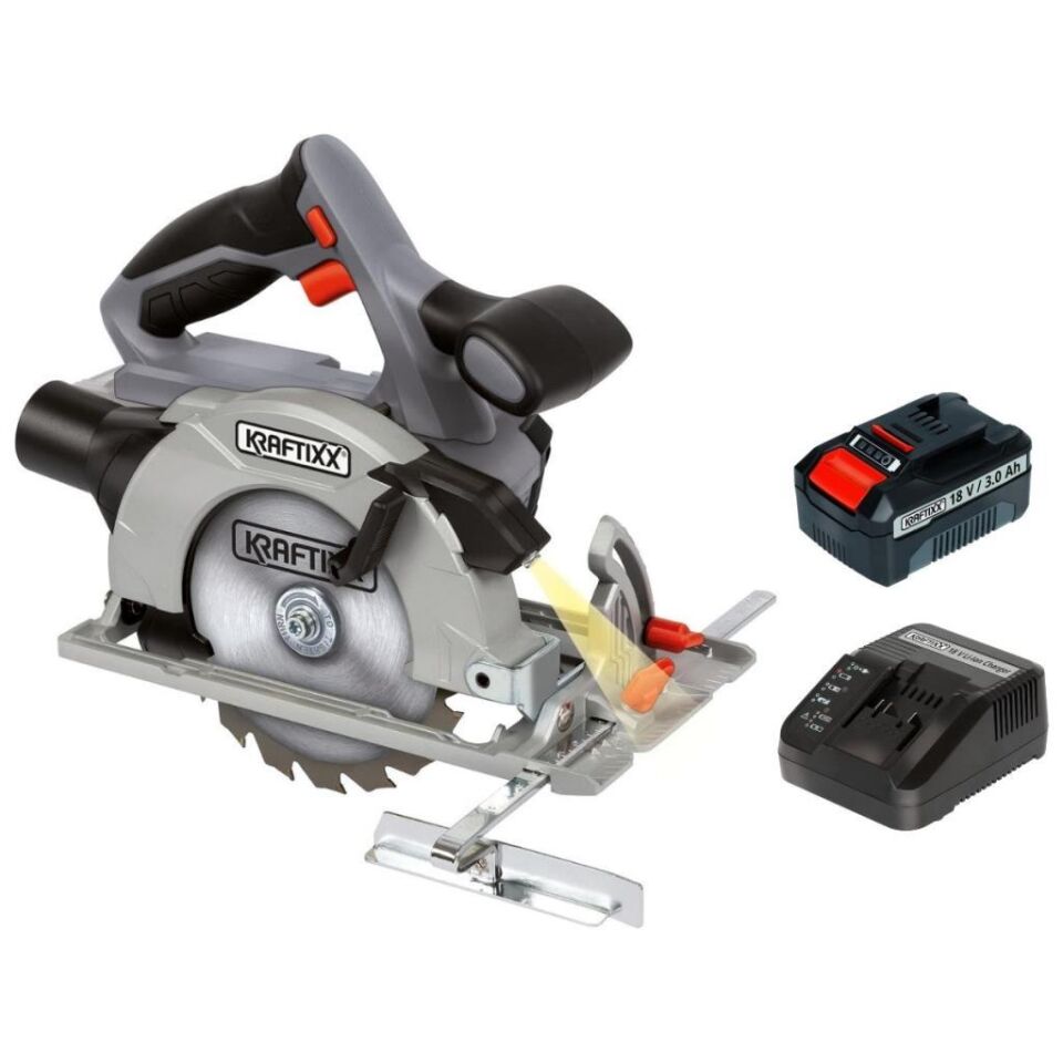 Kraftixx By Einhell KX-HKS 18 Li Akülü Daire Testere 1x3 Amper 4514015S3