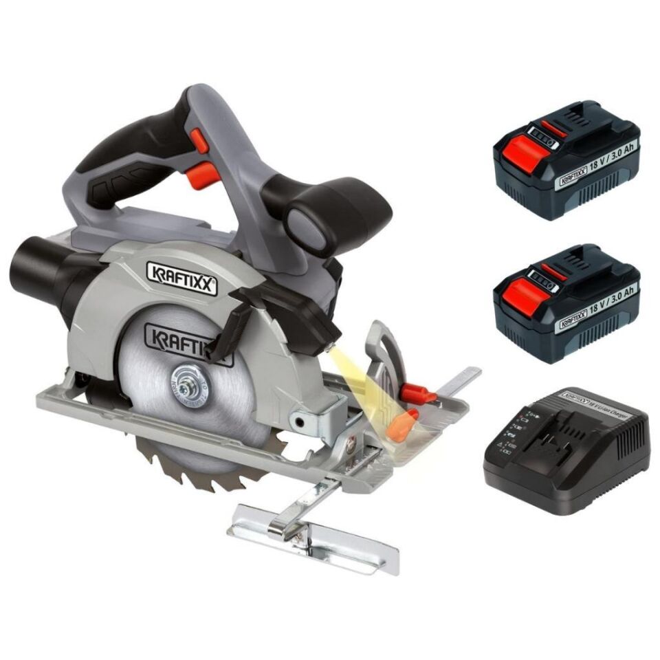 Kraftixx By Einhell KX-HKS 18 Li Akülü Daire Testere 2x3 Amper 4514015S4