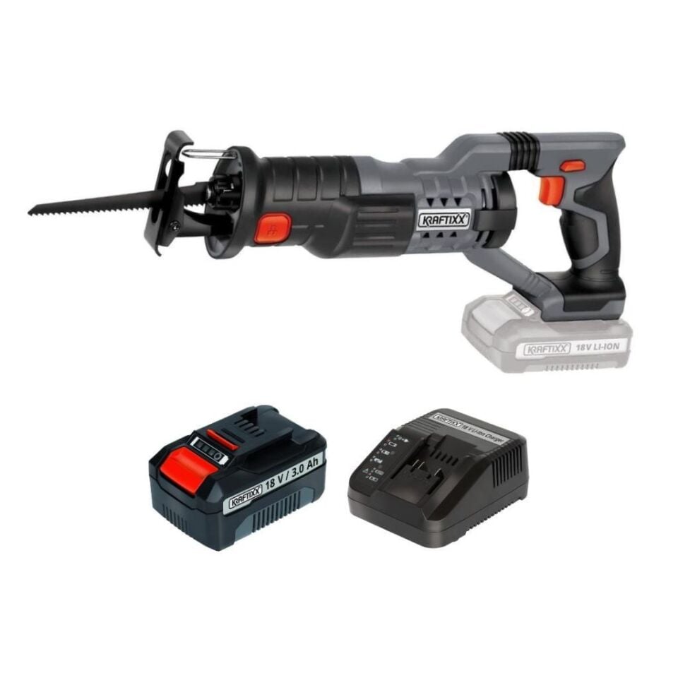 Kraftixx by Einhell KX-RS 18/1 Akülü Kılıç Testere 1X3 Amper 4514020S2