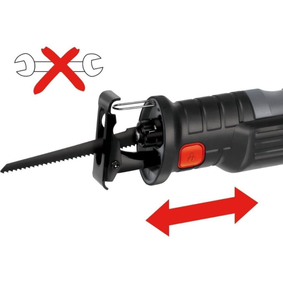 Kraftixx by Einhell KX-RS 18/1 Akülü Kılıç Testere 2X3 Amper 4514020S3