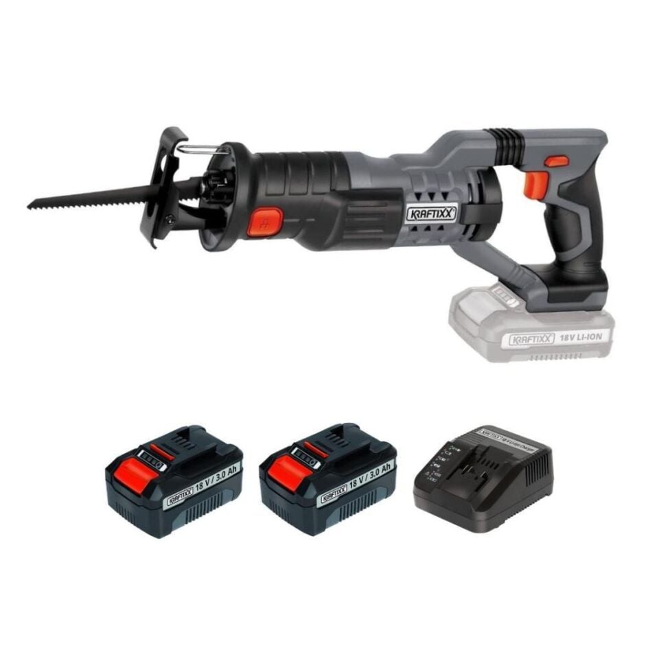 Kraftixx by Einhell KX-RS 18/1 Akülü Kılıç Testere 2X3 Amper 4514020S3