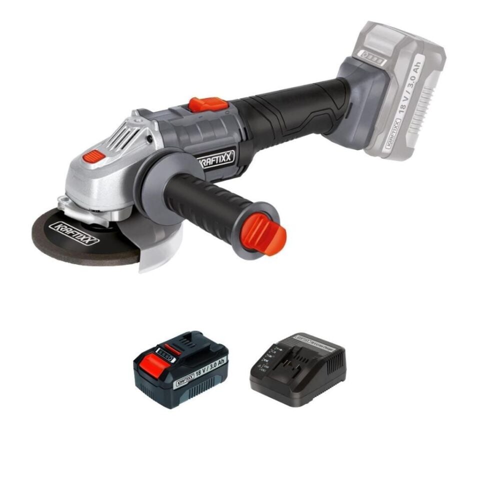 Kraftixx by Einhell KX-WS 18 Li Akülü Avuç Taşlama 1X3 Amper