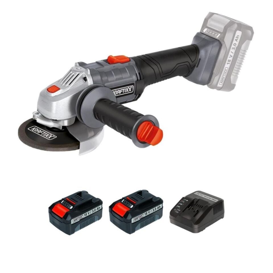 Kraftixx by Einhell KX-WS 18 Li Akülü Avuç Taşlama 2X3 Amper
