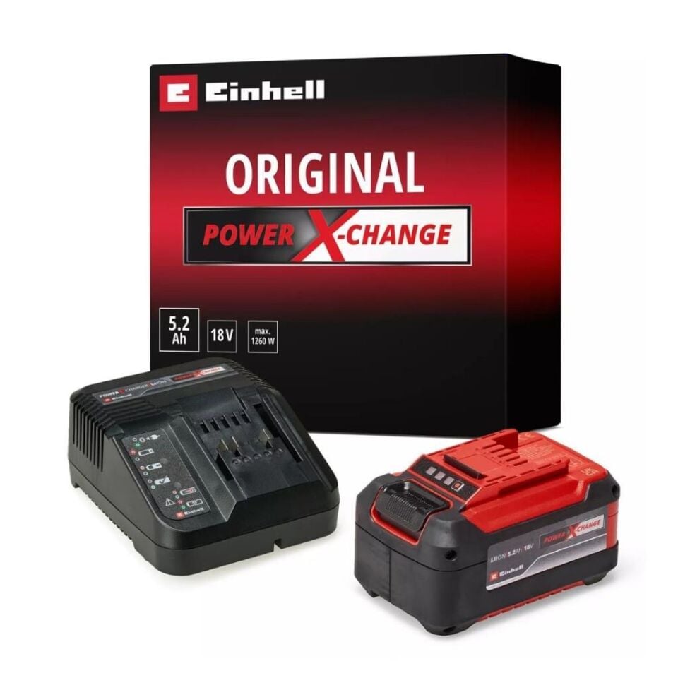 Einhell Power-X Change 18v 5,2Ah Starter Kit (Akü Başlangıç Seti) 4512147