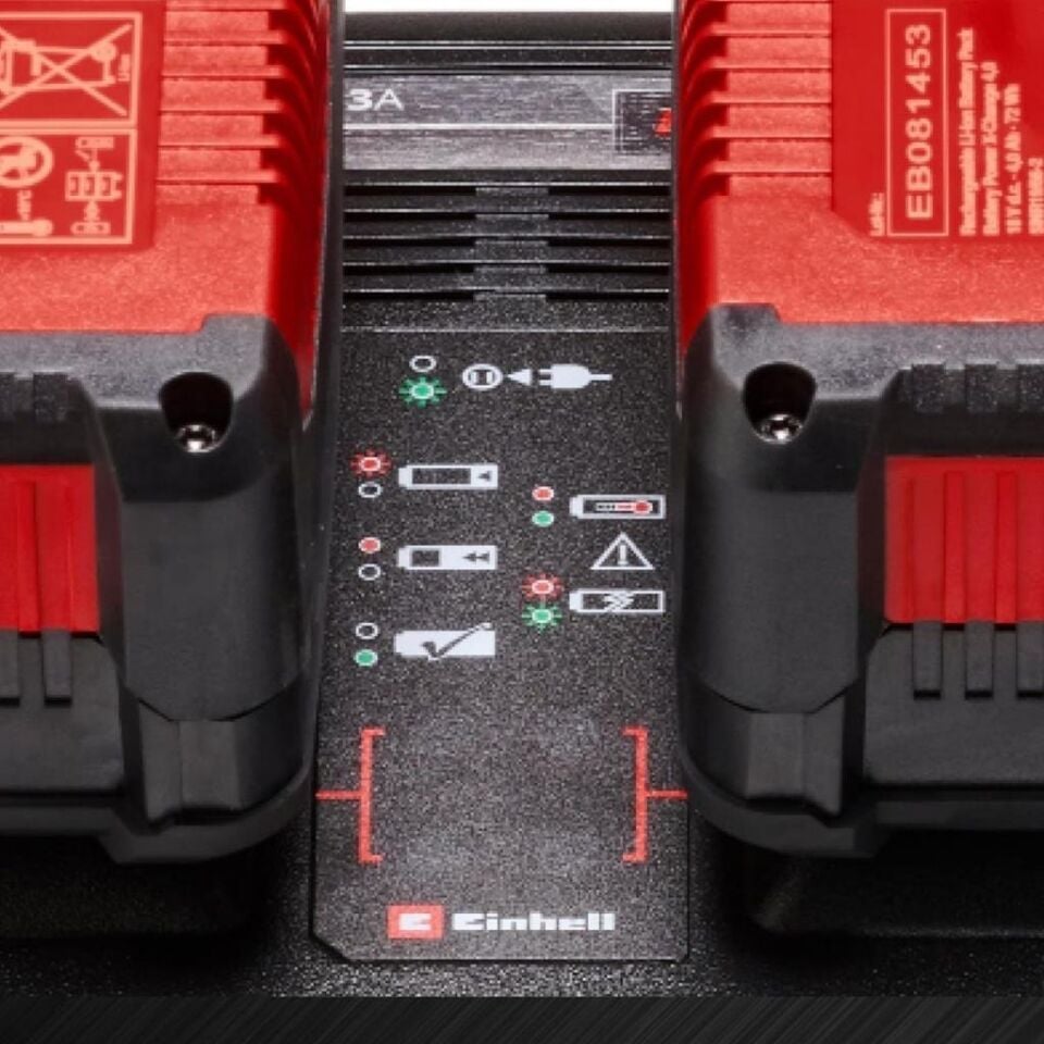 Einhell PXC 18V 2x4 Ah Twincharger Kit Akü & Şarj Cihazı 4512112