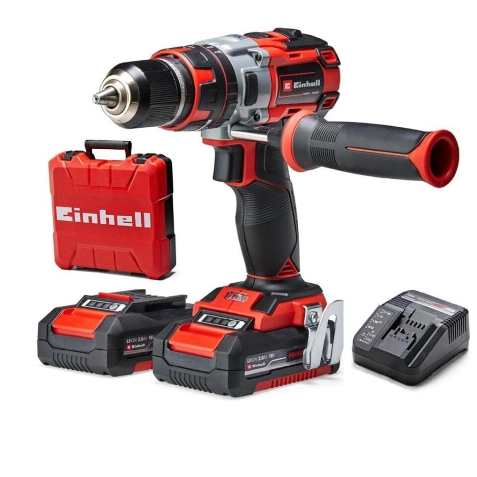 Einhell TE-CD 18 Li-i BL 2x2.0 Ah Akülü Darbeli Matkap 4513861
