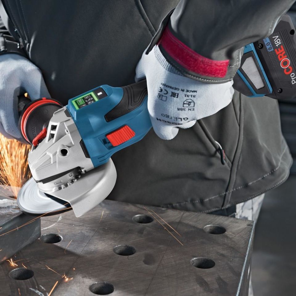 Bosch Gws 18v 15 Sc Akülü Taşlama 2x8 Amper Biturbo
