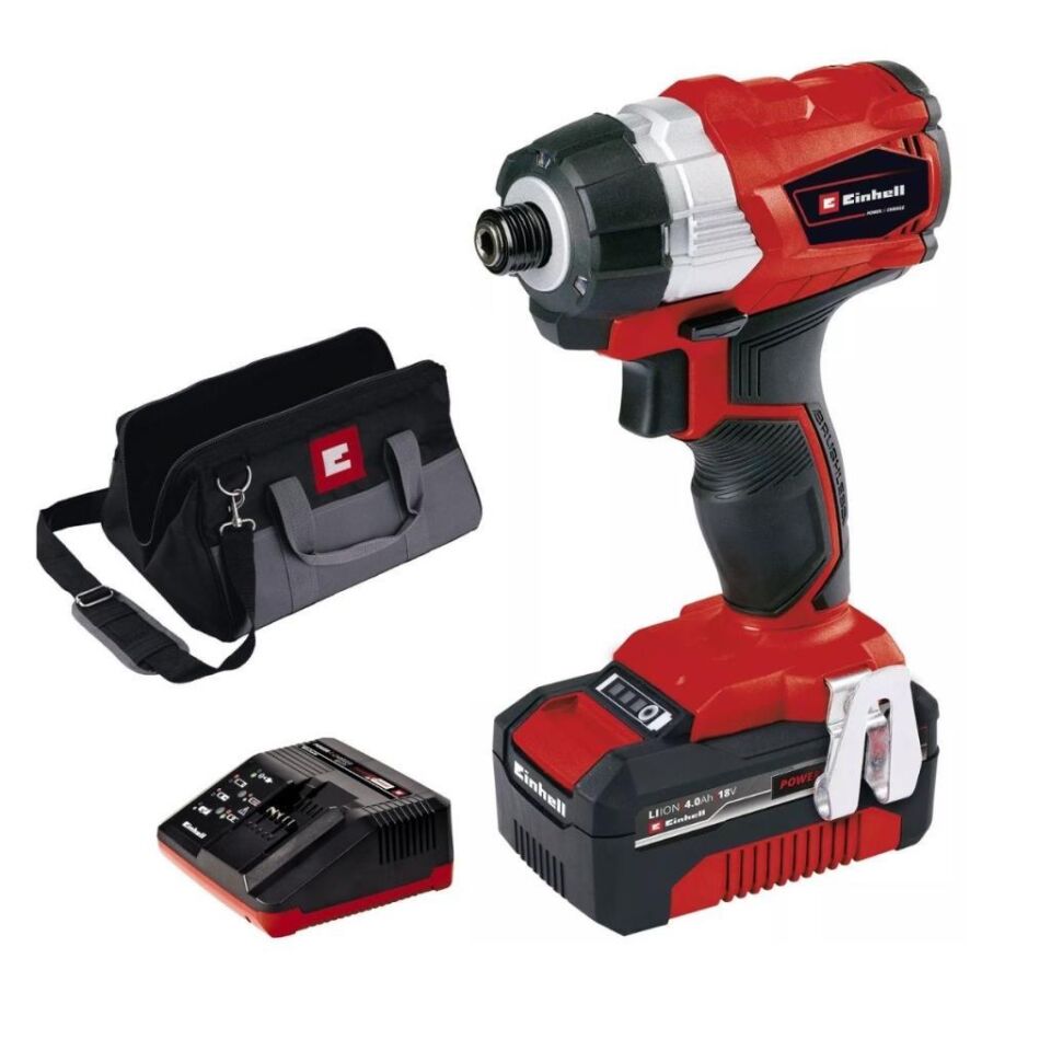 Einhell TE-CI 18 Li BL Kit 1x4.0 Ah Akülü Darbeli Vidalama 4510035