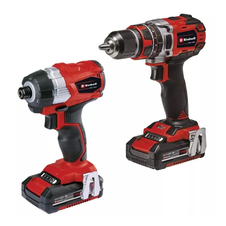 Einhell TP-18V Twin Pack BL Akülü Matkap Akülü Vidalama 2x2.0AH Çantalı Set 4514209