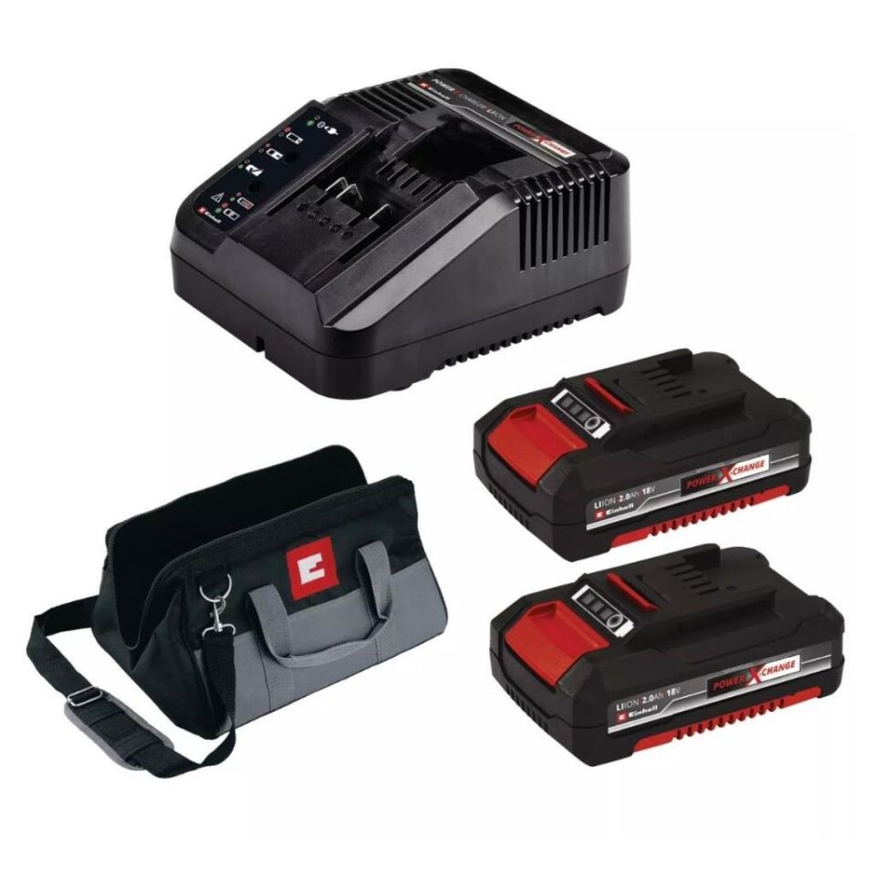 Einhell TP-18V Twin Pack BL Akülü Matkap Akülü Vidalama 2x2.0AH Çantalı Set 4514209